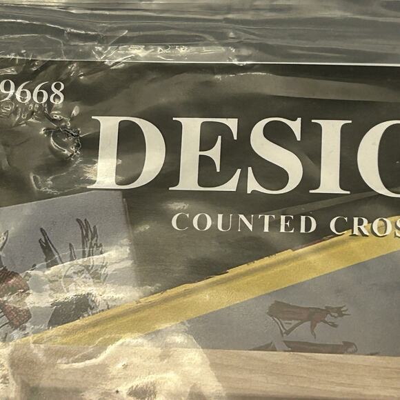 Counted Cross Stitch Kit Tea Party 11”x14” Design Works 9668 - Picture 4 of 5